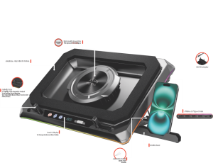 کول پد گیمینگ تسکو مدل GCLP 3160 - Image 3