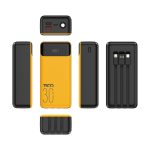 پاور بانک 22.5 وات تسکو مدل TP 3001 ظرفیت 30000 میلی آمپر ساعت - Image 3