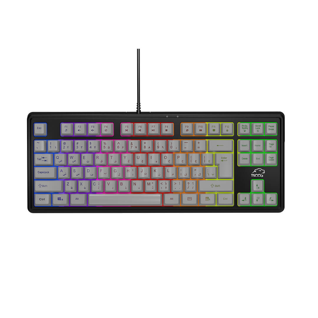 05 کیبورد گیمینگ تسکو گیم مدل GK 8312 - Image 1