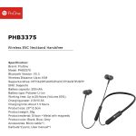 هندزفری بلوتوثی گردنی پرووان مدل PHB3375 - Image 2